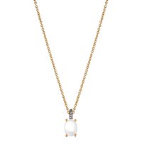 Necklace Marcello Pane Woman in Silver CIOGM 047 BIANCO - CIOGM 047 BIANCO